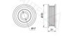 ROVER ERR2798 Deflection/Guide Pulley, v-ribbed belt